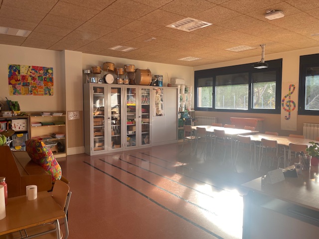 Instalaciones comunes: aula de música