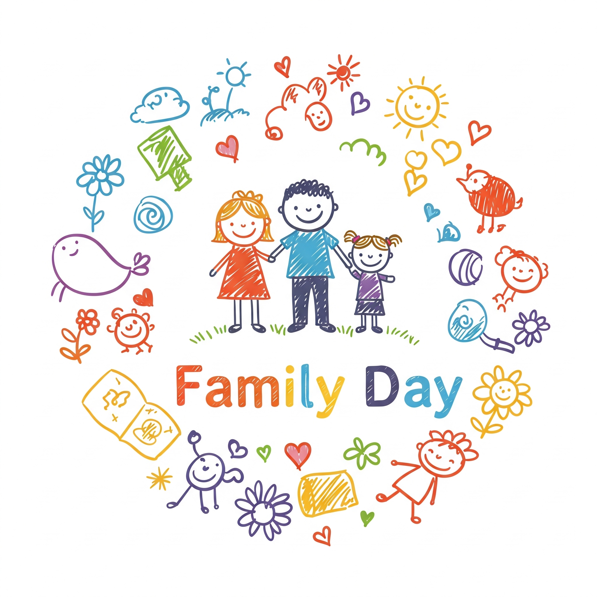 Logo para el Día de las familias