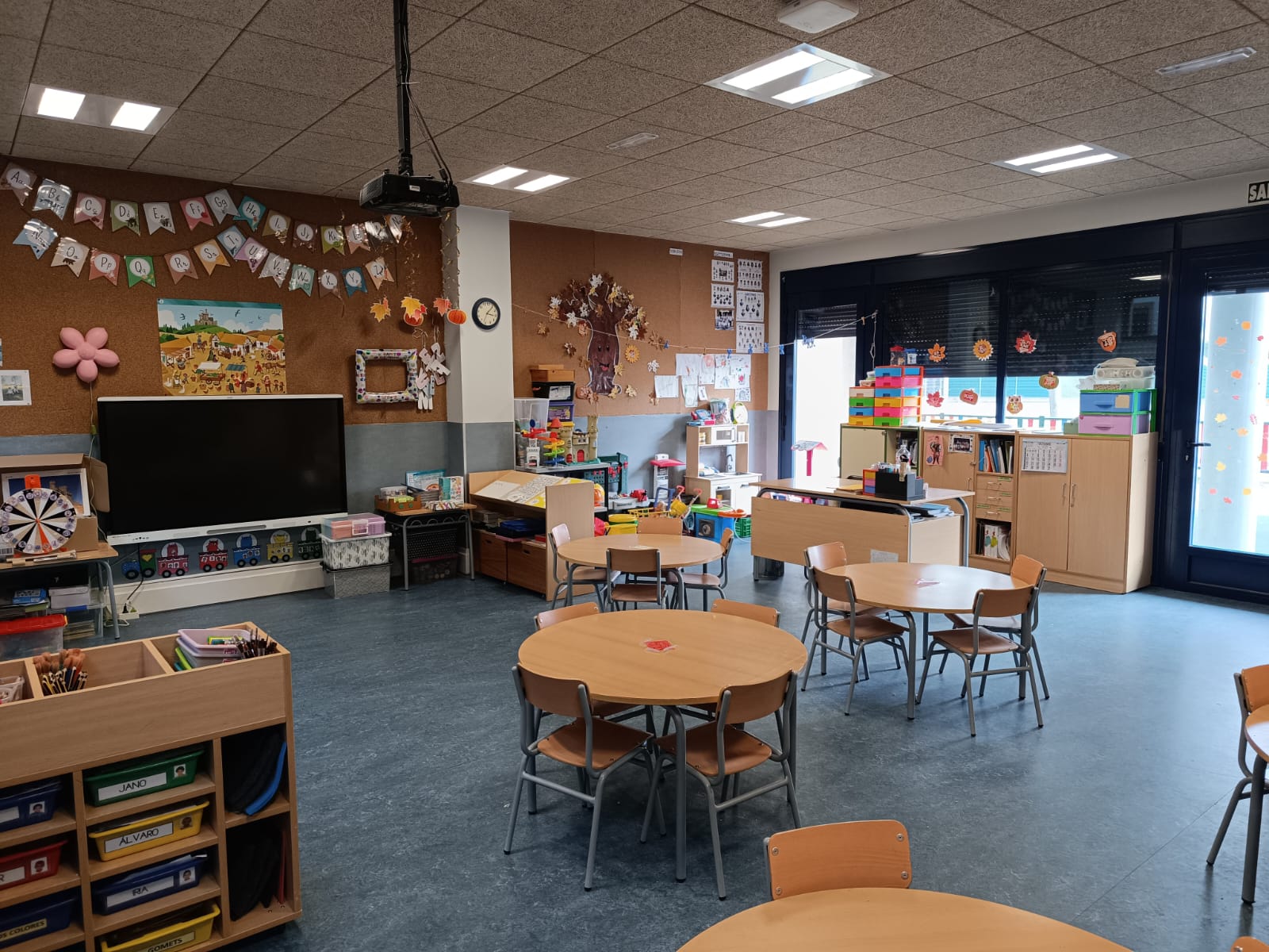 Aulas de Infantil: 4 años