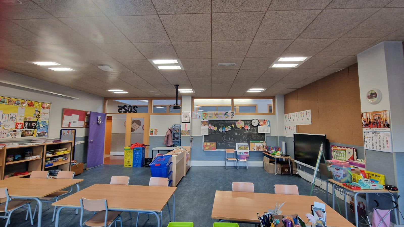 Aulas de infantil: 5 años