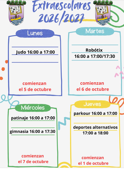 Actividades Extraescolare 26-27